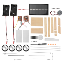 Montieren Sie Solarauto-Fernbedienung RC-Lernspielzeug DIY Science Technology Set für Kindergeschenke