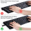 Acrylic Keyboard Holder,Acrylic Tilted Computer Holder Clear Stand for Ergonomic Typing Office Desk B 5