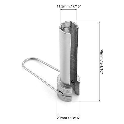 Security Shield Remove Tool, F Connector Coax Adapter Gripping Tool for Coaxial Cable 2