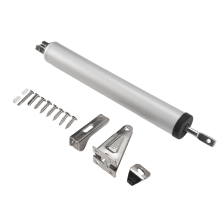 Einfacher Türschließer, leise, pneumatisch, hydraulischer Puffer, automatischer Haushaltsschließer, Artefakt, Möbelbeschläge, silber