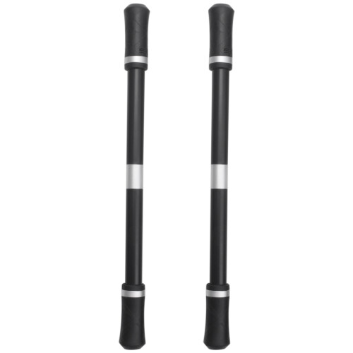 Lot de 2 stylos de jeu à bille lestée rotative (noir) 1