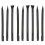 9 Pcs Plastic Tool Scratch Free Cleaning Pen Shaped Multipurpose Label 2
