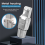 2 Pcs for RJ45 CAT7 Connectors Tool Free Shielded Toolless Modular Network Plug Installation Cable 7