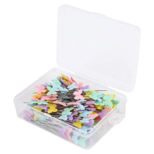 200 stuks 2 inch naai-spelden met platte kop en rechte vlinder voor doe-het-zelfprojecten en decoratie