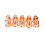 22Pcs Plasma Cutter Torch S45 Accessory PR0010 Electrodes PD0116-08 Nozzle Tips Spacer Guide Retaining Cap for 7