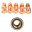 22Pcs Plasma Cutter Torch S45 Accessory PR0010 Electrodes PD0116-08 Nozzle Tips Spacer Guide Retaining Cap for 3