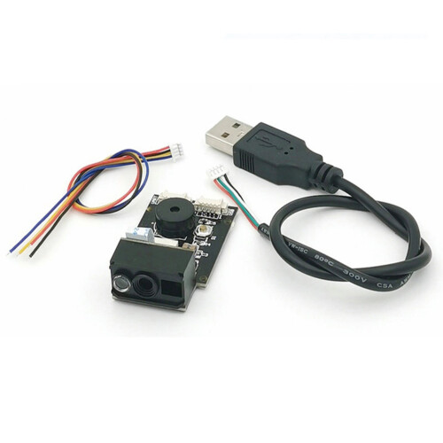 GM77 640x480 CMOS DC5V USB UART-interface 1D 2D-barcodescannermodulelezer Paspoortleesbaar
