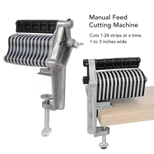 Tisch-Spitzenschneider aus Leder für Fransen, Flechten, Streifen, Gürtel, Bänder, Lederhandwerk, Messer, Schneidemaschine