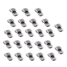 Kabelverbinder – Niederspannungs-T-Tap-Verbinder, 3-Wege-Typ, 2-polig, lötfrei, passend für 24–20 AWG, 24er-Pack