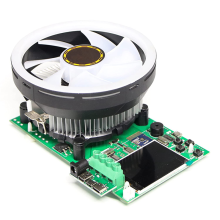 Elektronischer Lasttester mit 180 W DC, USB-Tester, Kapazitätstester für Lithiumbatterien, Datenüberwachung auf Farbbildschirm, Arbeitsmodus