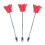 3Pcs Paint Mixer Drill Attachment, for Drill,Paint Stirrer Drill, Most Drills 1