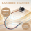 GM861 Metall-LED-Kontrollring-Anzeigeleuchte UART-Schnittstelle 1D/2D-Barcode-QR-Barcode-Lesemodul 6
