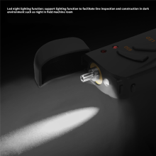Optische Faser 15Km Roten Stift Fehler Locator FTTH Optic Test USB Ladung LED Beleuchtung VFL