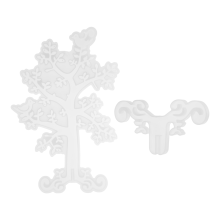Schmuck Baum Organizer Harz Formen für Casting Ring Halter Silikon Halskette Ohrring Display Stand Form