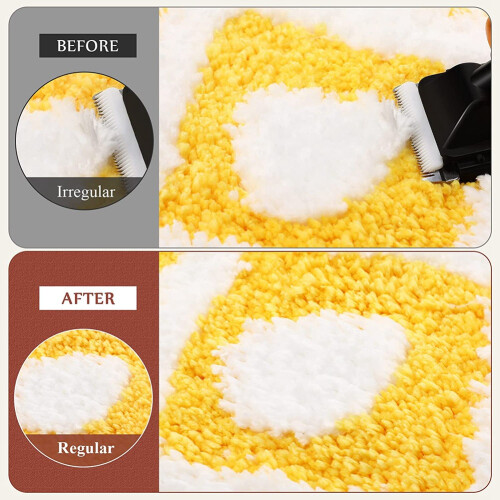 Teppichschneider mit Tufting-Tuch, geräuscharm, Teppichgeschwindigkeit, einstellbare Leistung, US-Stecker 2