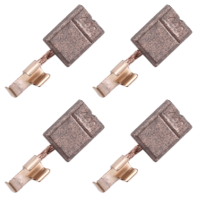 Lot de 4 balais de charbon pour perceuse à percussion électrique sans fil DTD146 DHP456 DHP458 BHP456 BDF446 BHP454 CB440
