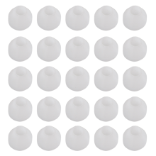 20-pack penbussen, witte antiaanbakbus voor CA-afwerkingsdraaien (hoogte 0,43 inch/11 mm, diameter 0,55 Nch/14 mm)