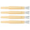 4pcs Stitch Remover Plastic Material Upper Brush 3