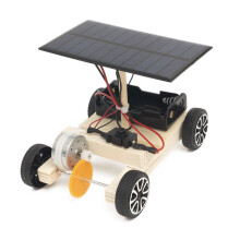 Zusammenbau von Solarauto-Erfindungen, motorische Fähigkeiten von Kindern, aktives Denken, DIY-Elektronik-Technologie-Spielzeug für Jungen