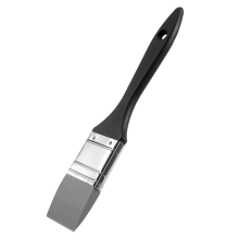 Pennello modellante in silicone, largo, piatto e rigido, strumento flessibile per pittura acrilica e a base d'acqua, 1,5 pollici