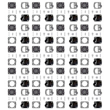 20Set Vergaser Kit für 240 236 235 435 E JONSERED CS2238 CS2234 RB149, RB 149 Membran Set