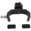 GPS Range Pole Cradle Bracket for Trimble Handheld Open Data Collector with Compass Quick Release Clamp, B 1