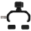 GPS Range Pole Cradle Bracket for Trimble Handheld Open Data Collector with Compass Quick Release Clamp, B 4