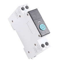 40A Tuya Einphasiger Din-Schienen-WIFI-Smart-Energiezähler Timer Stromverbrauchsmonitor KWh Wattmeter, Schwarz mit Messung