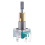 2 STÜCKE EC11EBB24C03 Dual Encoder mit Schalter 30 Positionierung Nummer 15 Pulse Punkt Griff 25mm 10