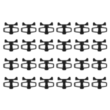 Elektronische spanner voor kunststof hekdraad, draagbare elektrische lintspanners voor veehouderij, accessoires voor op de boerderij (24 stuks)
