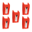 Record Player Needles Replacement, 5 Pack Turntable Replacement Needle for Vinyl LP Phonograph, 4