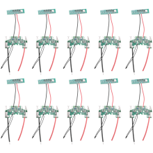 Scheda di protezione della carica della batteria agli ioni di litio da 10 pezzi per utensili elettrici 18V 3.0Ah BAT610 BAT609G BAT618