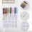 14 Boxes Mini Quick Fix Sewing Kit Easy Pre Threaded Needle Basic Personal Plastic Holder 9
