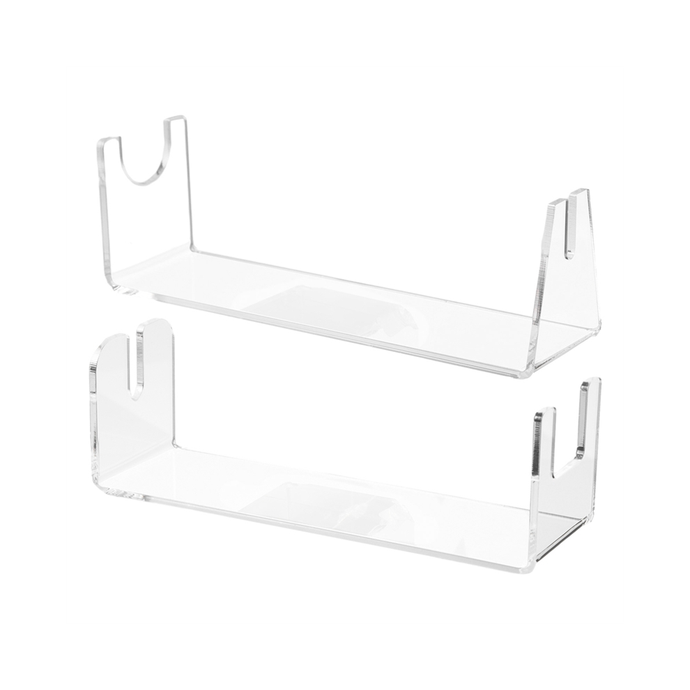 2-Pack Messenstandaard Van Acryl, Desktopstandaard, Enkele Houder En Zak-image