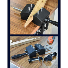 Morsa da tavolo con morsa a ganasce da 120 mm, girevole a 360, regolabile, per lavori in legno, utensili manuali per impieghi gravosi