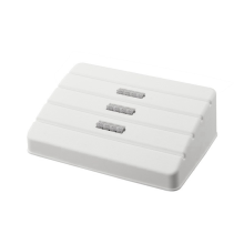 Fußstütze für unter dem Schreibtisch bei der Arbeit Ruhehocker mit Rollen Massage Home Office Toilette B