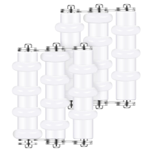 Raddrizzatore per filo di nylon a 3 rulli, 2 pezzi per la creazione di gioielli, Leader Aluminum Craft