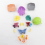 Medical-Skull Human Body Model Education Skull 1:2 for Student Teaching Study Assembling Model,Multicolor 6