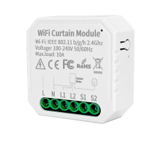 Tuya WIFI Smart Vorhang Modul Schalter APP Fernbedienung 100-240VAC für Home Voice