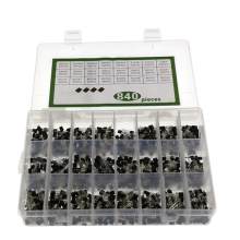 840-teiliges TO-92-Dioden-Transistor-Set, 24 Spezifikationen
