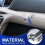 2 Panel Removal Tools Sheet Metal Skin Wedge Auto Tool Crowbar Decorative , Silver 4