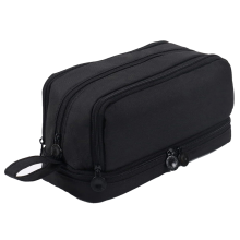 Trousse à crayons grande capacité, trousse à stylos, trousse organisée et mignonne pour l'école, la papeterie et les voyages, noire