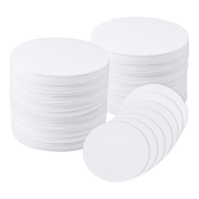 170 Stück Mikrowellenofenpapier, rund, Keramikfaser, 11,9 cm, hohe Temperatur für DIY-Fusingglas