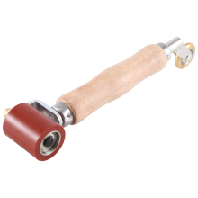 Naadroller, 40 mm siliconenroller met 6 mm messing detail, penny voor PVC/EPDM enkellaags dakbedekkingstape A
