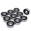 100 pezzi 608- Cuscinetto per skateboard, cuscinetto volvente argento Dimensioni: 8X22X7mm 6