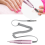 Perceuse à ongles électrique avec poignée 35 000 tr/min, lime à main, ponceuse, accessoire de manucure, rose 6