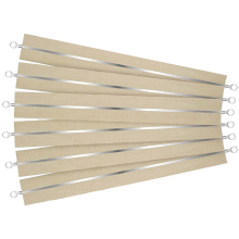 Parti di ricambio per sigillatrice a impulsi, strisce termosaldabili da 8 pollici-2 mm, nastri in PTFE, elementi, confezione da 6