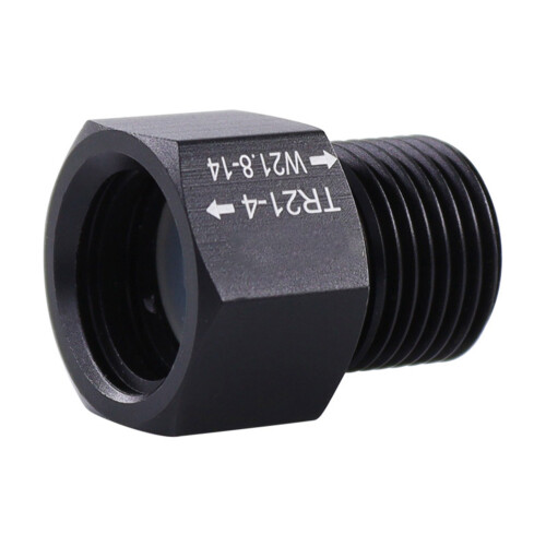 CO2-cilinderadapter, T21-4 naar W21.8-14 adapterconverter voor