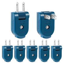 7 PCS Verlängerungskabel Stecker Ersatz 2, Polarisierte, Elektrische Drehbare Elektrische Kabel, UNS
