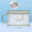 3Pcs A4 Translucent Document Bag Mesh Zipper Pouch Zip Folder File Folders 3 Colors 5